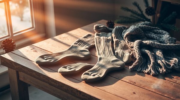Trouvez vos chaussettes thermiques idéales pour l'hiver !